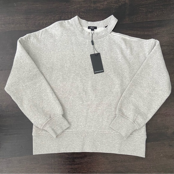 RAILS Quincy Cutout Sweatshirt in Heather grey colour - Size Small and Large - Picture 5 of 13